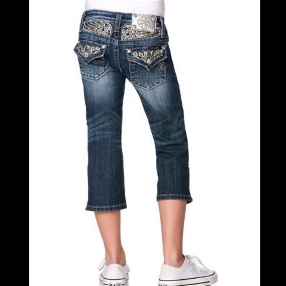 Girls Miss Me Capris Size 10